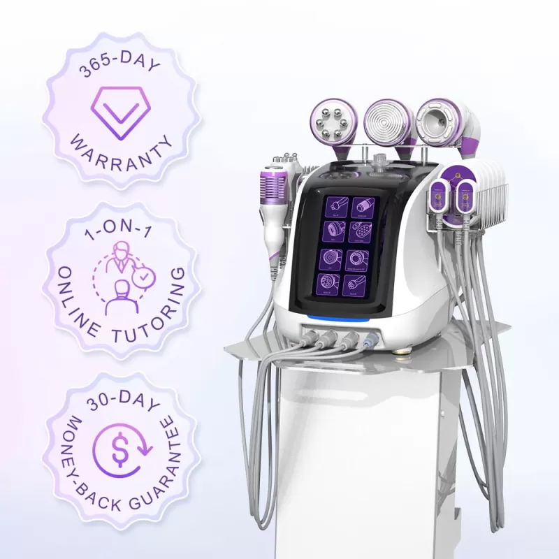 UNOISETION Ultrasonic Cavitation Machine Body Sculpting Skin Tightening Face Lifting for Startup Beauty Studios